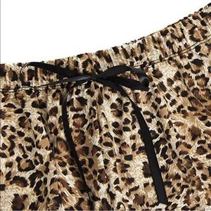 Intimates & Sleepwear - Silk Lace Leopard Pajama Set Intimates & Sleepwear - Silk Lace Leopard Pajama Set